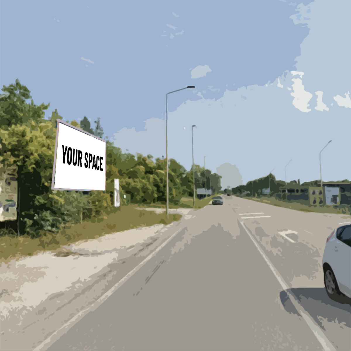 SPAZIO PUBBLICITARIO 600 x 300 Viale Treviso (PORDENONE) Dal 19/10/2026 al 01/11/2026 14 giorni